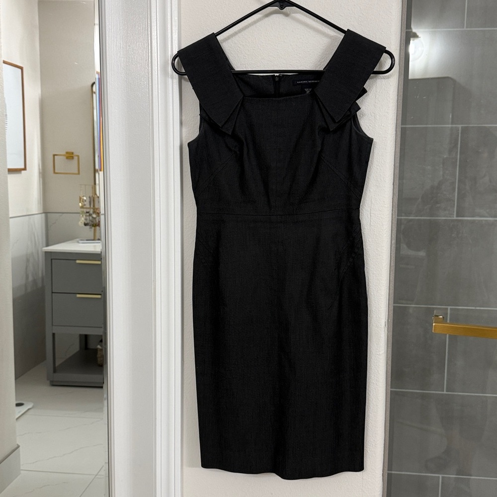 Banana Republic Charcoal Mini Dress